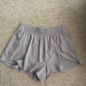 lululemon pace crush high rise shorts 2.5